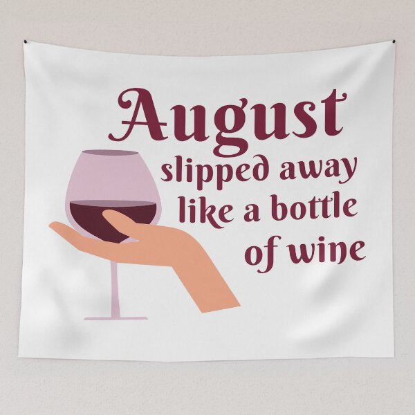 Item preview, August slipped away like a bottle of wine - Taylor Swift Folklore designed and sold by cherryblue.