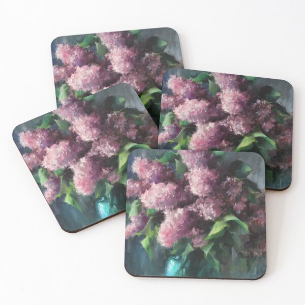 Item preview, Last of the Lilacs Fine Art Oil Painting designed and sold by Anna Rose  Bain.
