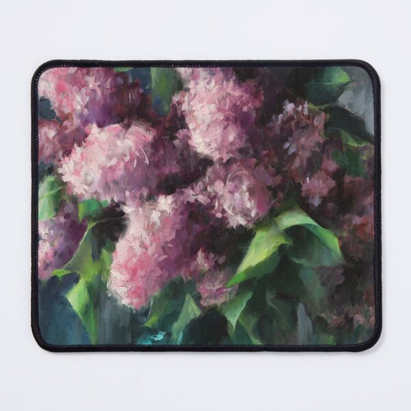 Item preview, Last of the Lilacs Fine Art Oil Painting designed and sold by Anna Rose  Bain.