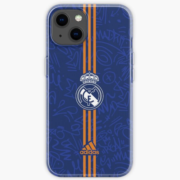 Real Madrid Away 2021-22 Inspiriertes Design iPhone Flexible Hülle