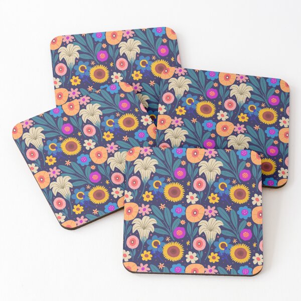 Item preview, All Over Floral Print  designed and sold by hintprint.