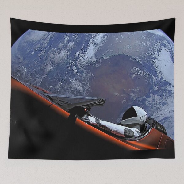 Item preview, Artist Illustration of Falcon Heavy Demo Mission (2018). Original from Official SpaceX Photos profile designed and sold by IMPHives.