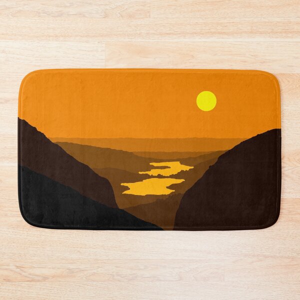 Item preview, Sunset Down Llanberis Pass (Minimalist Art) designed and sold by LluniauDafyddEm.