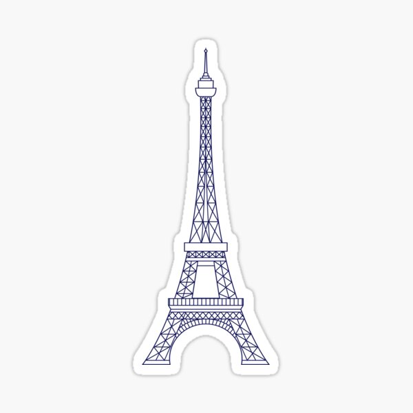 Eiffel Tower Sticker