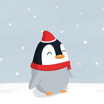 Artwork thumbnail, Christmas Penguin by cartoonbeing