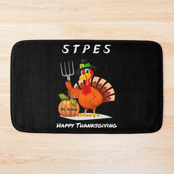 Item preview, STPES Ms Britton Happy Thanksgiving designed and sold by WinterSkoch.