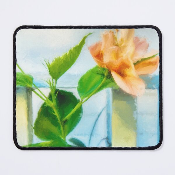 Item preview, Coral Hibiscus Cezanne designed and sold by Kay Brewer.