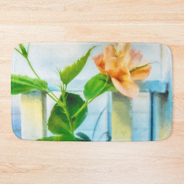 Item preview, Coral Hibiscus Cezanne designed and sold by Kay Brewer.