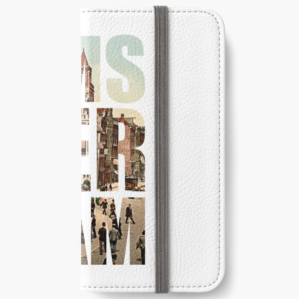Old Amsterdam iPhone Wallet