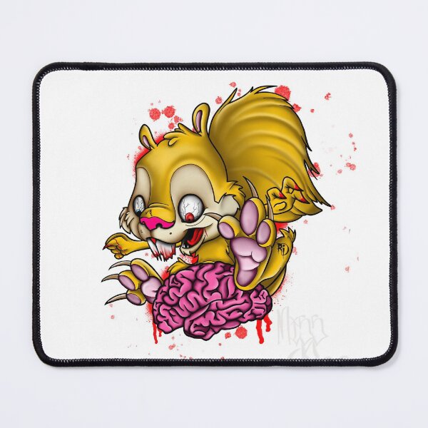Item preview, Zombie Squirrel  designed and sold by RandyInk.