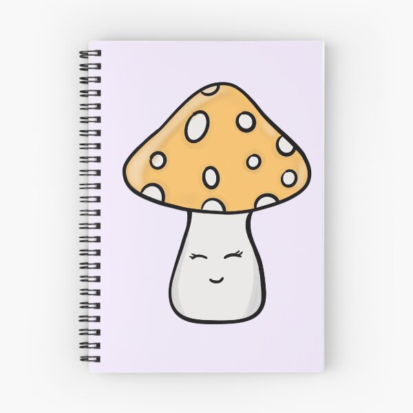 Item preview, Cute Yellow Spotted Mushroom designed and sold by BioLushGraphics.