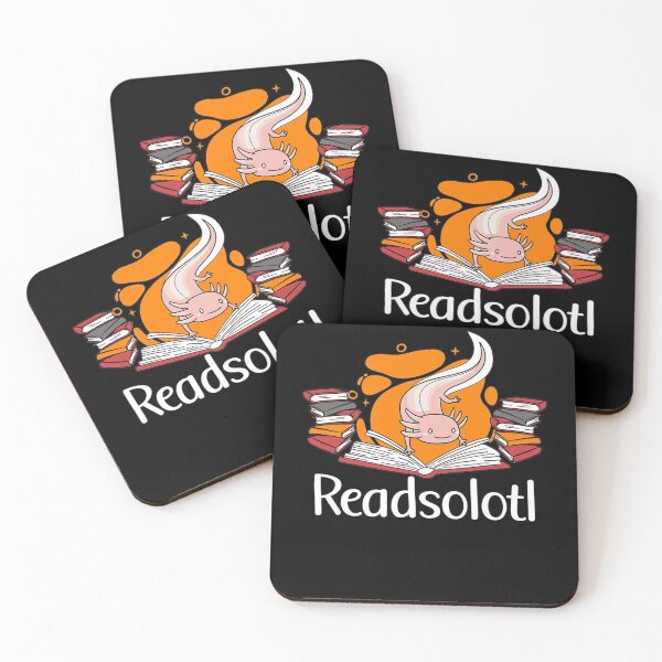 Item preview, Readsolotl Book Lover & Axolotl designed and sold by WinterSkoch.