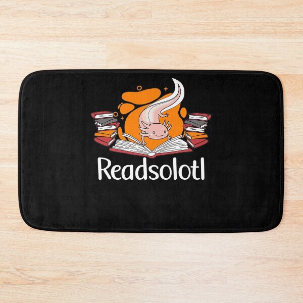 Item preview, Readsolotl Book Lover & Axolotl designed and sold by WinterSkoch.