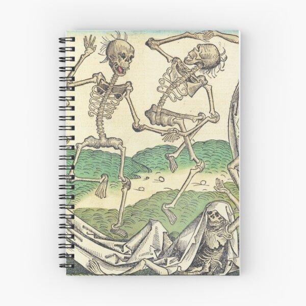 Item preview, Danse Macabre Skeletons  designed and sold by beccabeccalee.