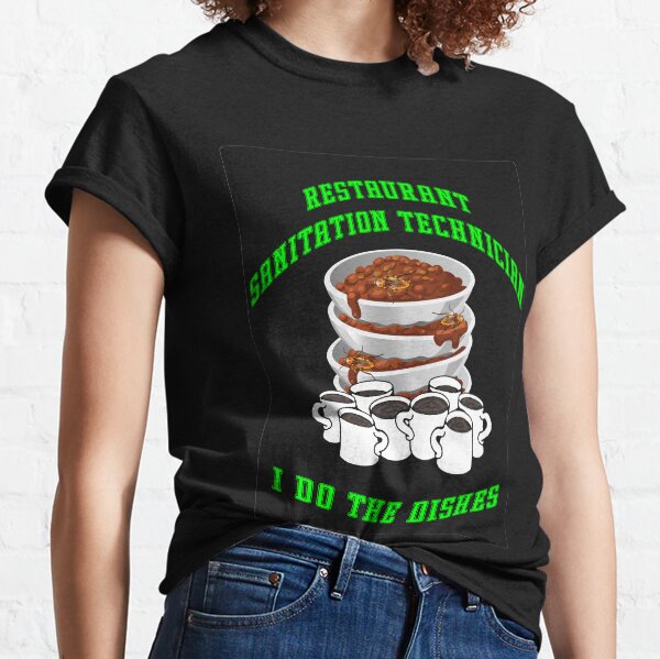 Restaurant Sanitation Technician T Shirt Classic T-Shirt