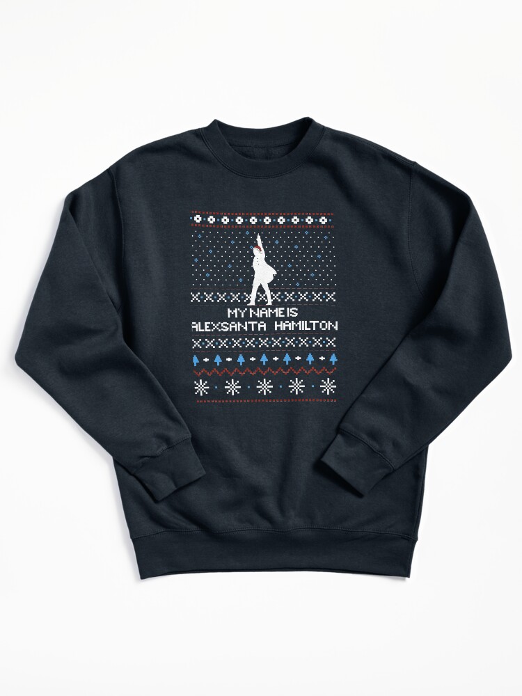 Thumbnail 2 von 7, Pullover, Hamilton hässliche Weihnachtsstrickjacke designt und verkauft von sunnieraso.