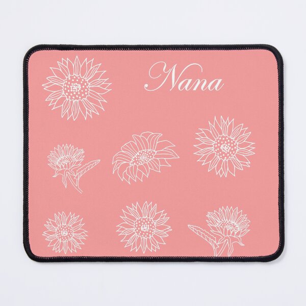 Item preview, Nana Sunflower Line Art designed and sold by CJAura by Claire Jane Johnson.