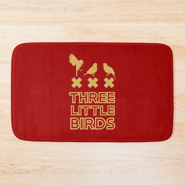 Item preview, Three Little Birds Gold designed and sold by VRedBaller.