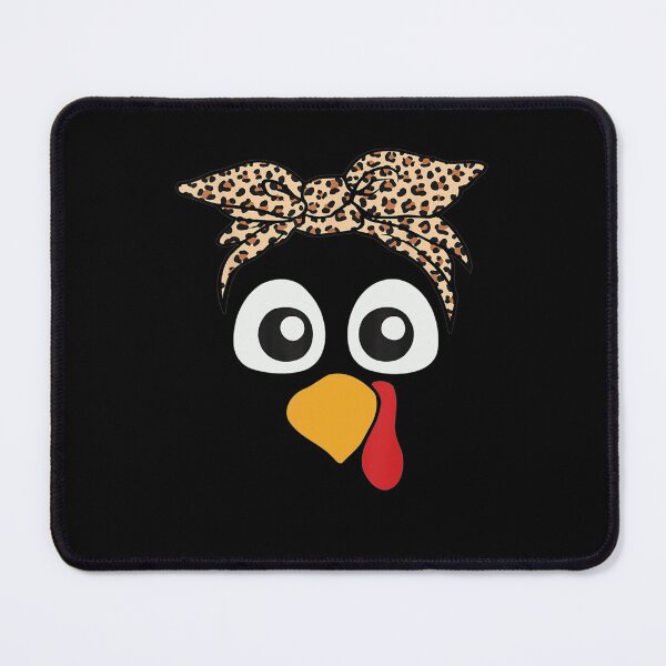 Item preview, Turkey Face Leopard Headband Womens Thanksgiving designed and sold by WinterSkoch.