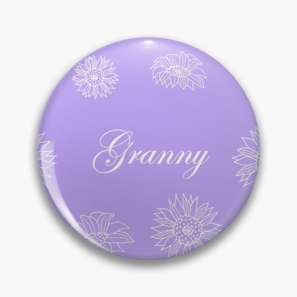 Item preview, Granny Sunflower Line Art designed and sold by CJAura by Claire Jane Johnson.