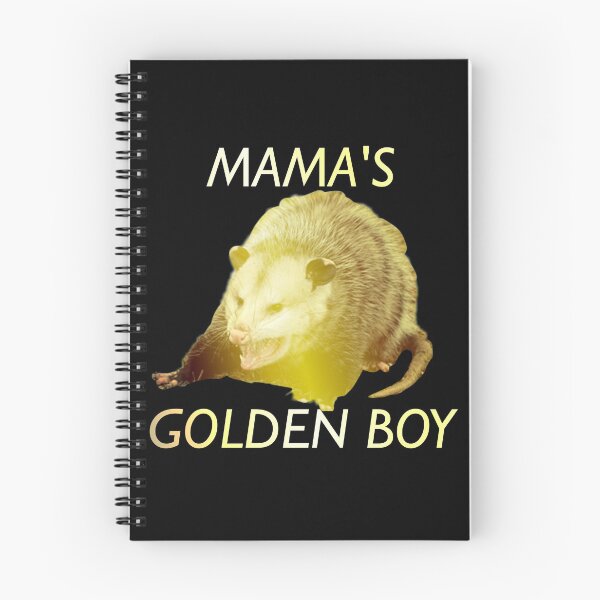 Item preview, Mama's Golden Boy Possum designed and sold by royalblewitup.