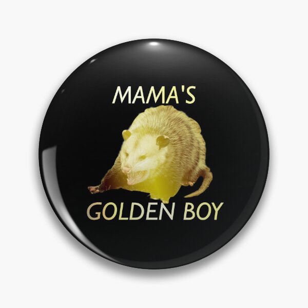 Item preview, Mama's Golden Boy Possum designed and sold by royalblewitup.