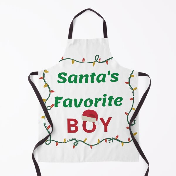 Item preview, Santa's Favorite Boy. Christmas funny design. Green & Red letters. designed and sold by Verle-art.