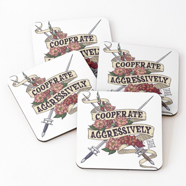 Item preview, Cooperate Aggressively designed and sold by trueedgeart.