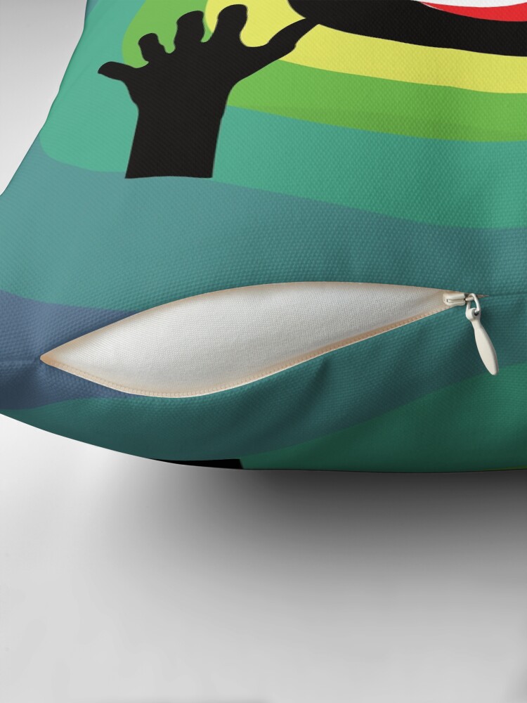 Thumbnail 2 of 4, Pillow, Volleyball Middle Blocker designed and sold by FridPix.