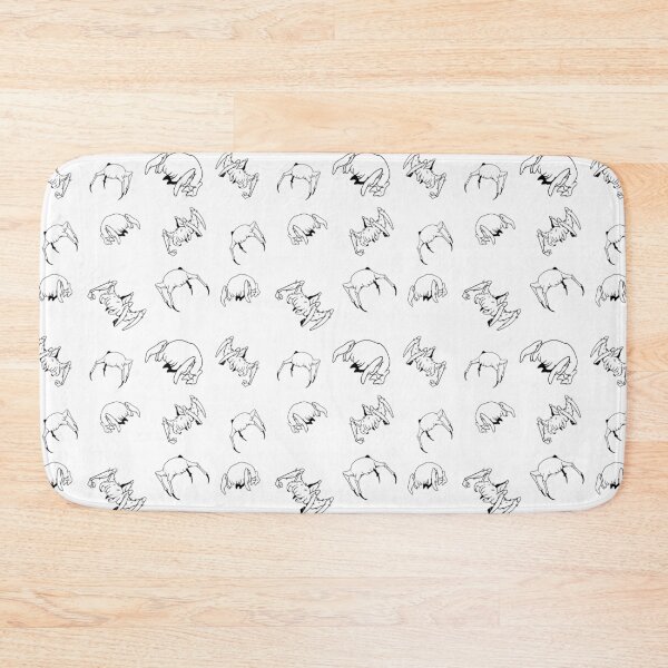Item preview, Headcrabs black patterns designed and sold by Wolf-Lisa.