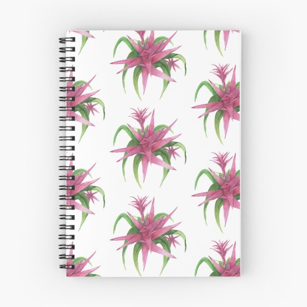 Item preview, Hot Pink Guzmania Watercolor Painting designed and sold by H2OColor.