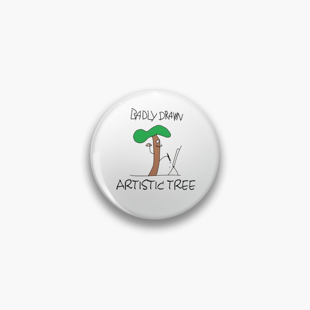 Artistic Tree Pin
