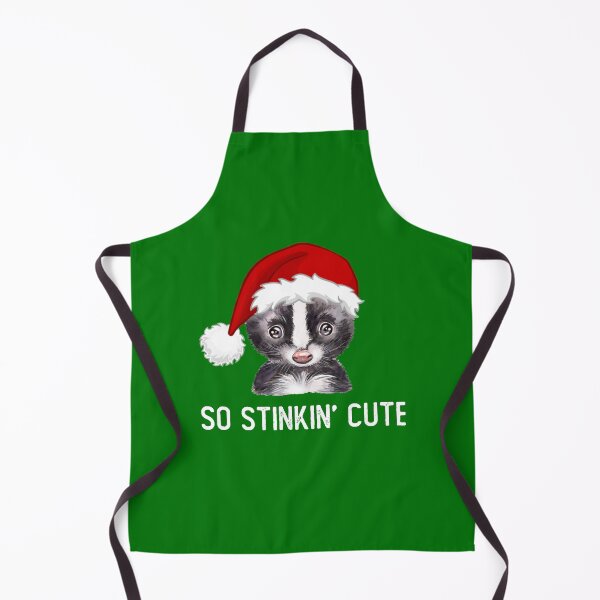 Item preview, Adorable Skunk Santa Baby You’re So Stinkin' Cute designed and sold by StudioTina.