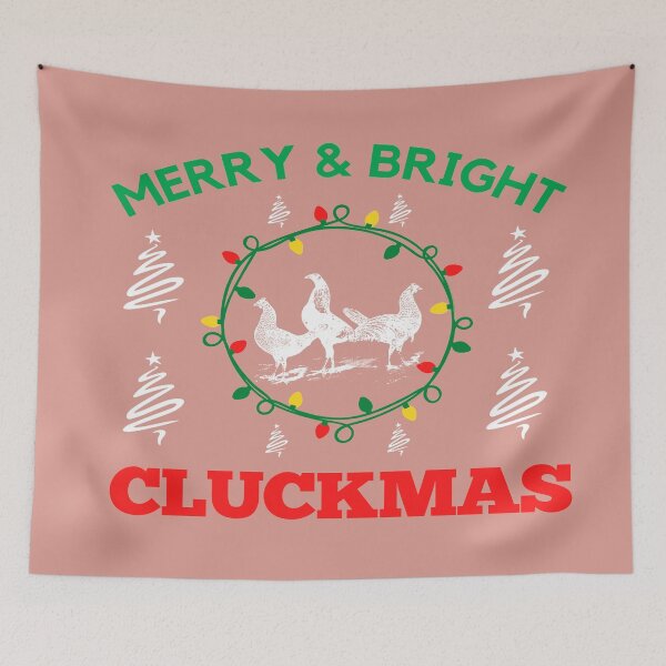 Item preview, Merry & Bright Cluckmas designed and sold by RKMR.