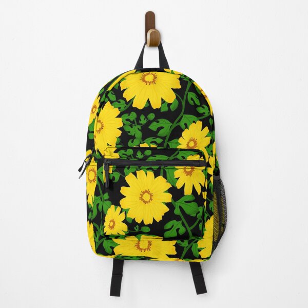 Item preview, Seamless pattern Mexican Sunflower Or Tithonia Diversifolia Or Bua Tong is a tree in the north of Thailand. designed and sold by Tong4130.