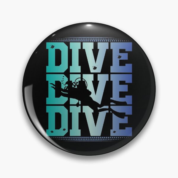 Item preview, Dive Dve Dive Scubadiver, Freediver Diving designed and sold by WinterSkoch.