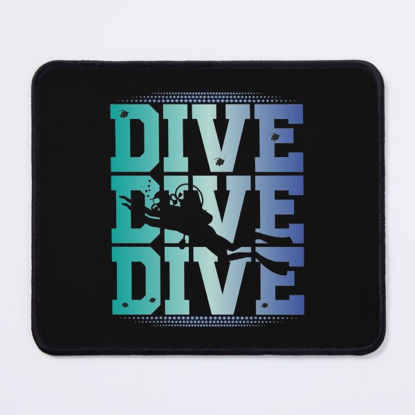 Item preview, Dive Dve Dive Scubadiver, Freediver Diving designed and sold by WinterSkoch.