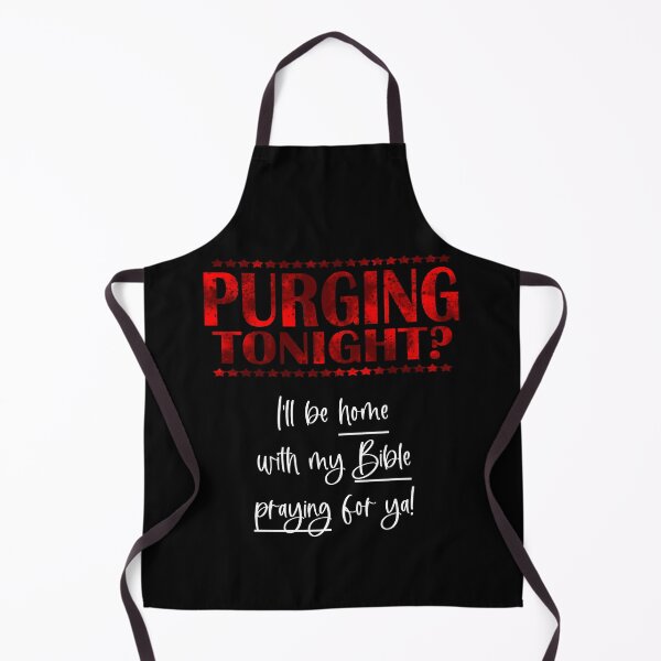 Item preview, Purging Tonight? (white letters) designed and sold by matamuaart.