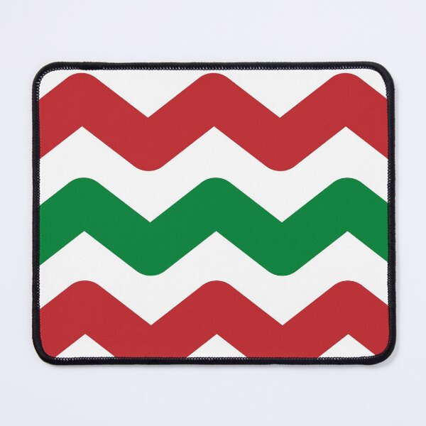 Item preview, Red and Green Zig-zag Stripes designed and sold by AnAwkwardOtter.