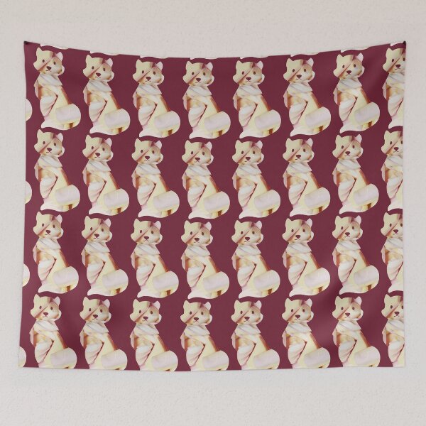 Item preview, Marshmallow Fox! Kanji fox! designed and sold by LukjanovArt.