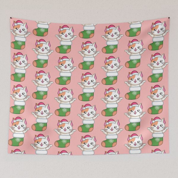 Item preview, Chibi Cats - Emmy Christmas! designed and sold by MrE1994.