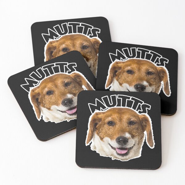 Item preview, We Love Mutts - Half Breed Dogs are My Best Friends - retriever or beagle Mutt designed and sold by AlohaHound.