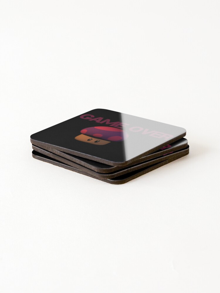 Thumbnail 4 of 5, Coasters (Set of 4), Game Over designed and sold by javaoverride.