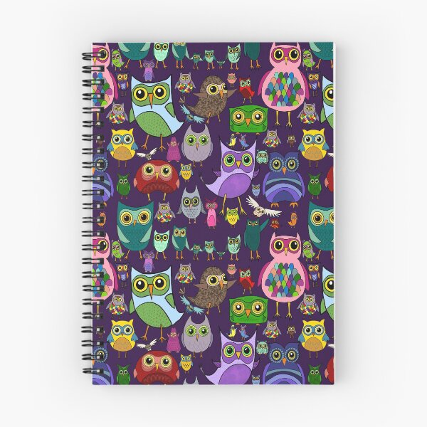 Item preview, Owls Everywhere all over print designed and sold by FivePugs.