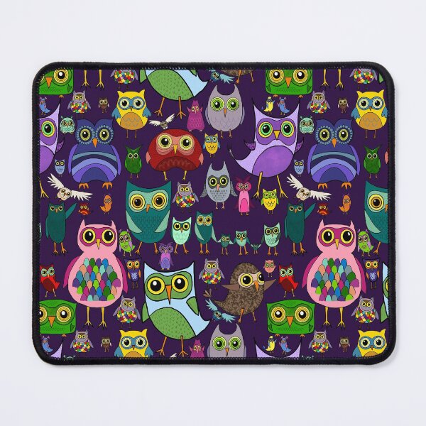 Item preview, Owls Everywhere all over print designed and sold by FivePugs.