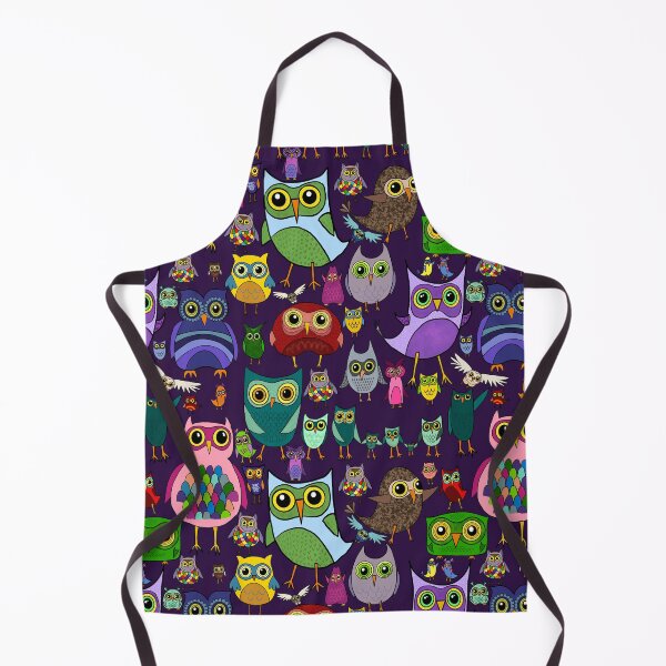 Item preview, Owls Everywhere all over print designed and sold by FivePugs.