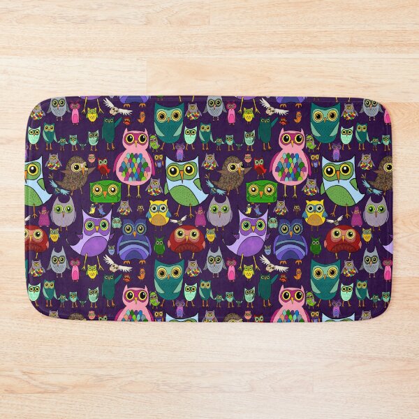 Item preview, Owls Everywhere all over print designed and sold by FivePugs.