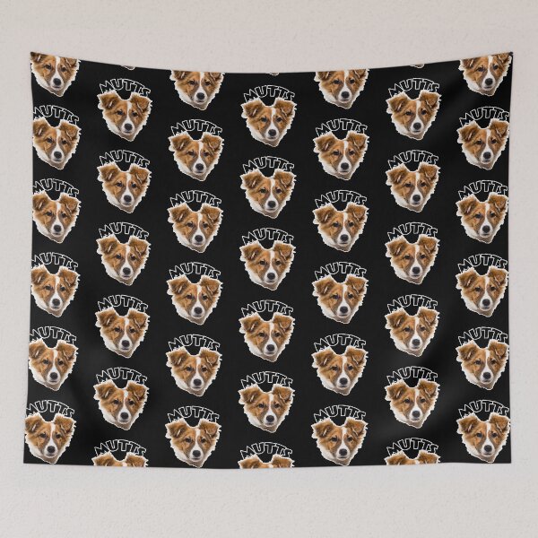 Item preview, We Love Mutts - Half Breed Dogs are My Best Friends - Husky Poodle Mutt  designed and sold by AlohaHound.