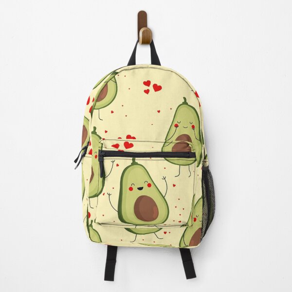 Item preview, Seamless cute avocados and hearts designed and sold by DarelliBeauty.
