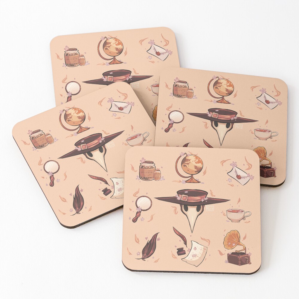 Item preview, Coasters (Set of 4) designed and sold by PureCosmoRider.